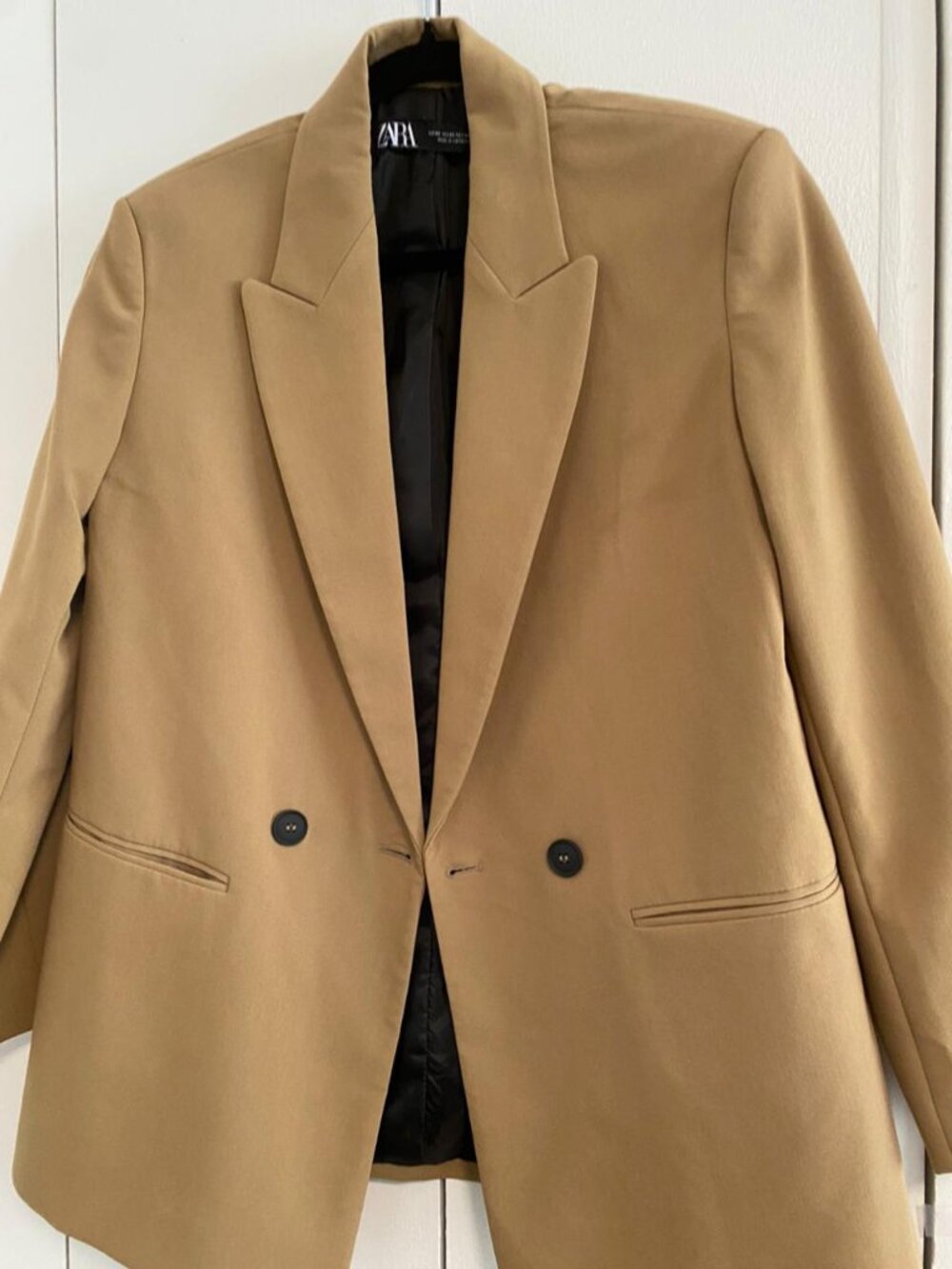 ZARA - Oversized Caramel Blazer